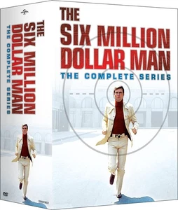 The SIX MILLION DOLLAR MAN - The Complete Series - New 33 Discs DVD Boxset - Picture 1 of 1