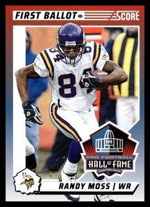 2024 Score First Ballot #6 Randy Moss Minnesota Vikings Football Card - Picture 1 of 2