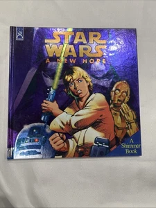 STAR WARS A NEW HOPE 1st Edition by Ken Steacy SHIMMER book 1997 Hardcover - Picture 1 of 3