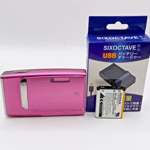 N.MINT/FUJIFILM Finepix Z10Fd Pink 7.2MP 3x Optical Zoom Digital Camera 5090103 - Picture 1 of 17