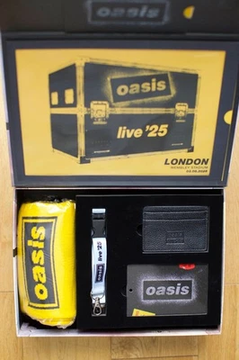 OASIS Live ‘25 - Limited Edition VIP Collectors Merch Box  - 03/08 Wembley - Image 1 of 4