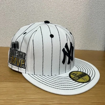 New Era 59FIFTY MVP New York Yankees Aaron Judge White Unisex 14730500 - Image 1 of 4