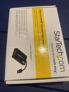 StarTech USB32HD4K USB 3.0 to HDMI Adapter, 4K 30Hz, DisplayLink Certified, USB - Afbeelding 1 van 6