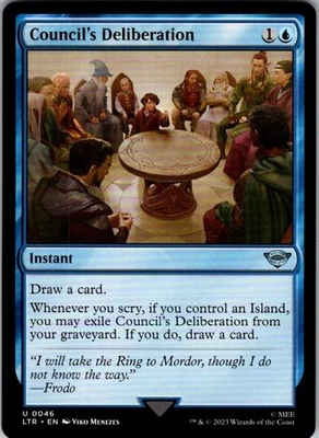 Magic | LTR | Council's Deliberation | 46 | Normal | NM - Image 1 of 2