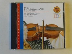 Mozart The Violin Concertos Nos 1, 2 & 3 Pinchas Zukerman Saint Paul Chamber CD - Picture 1 of 1