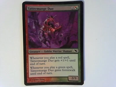 Foil Tattermunge Duo	 Shadowmoor- Magic the Gathering MTG - Multi - Image 1 of 2