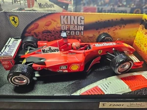 1/18 Ferrari F2001 Michael Schumacher 2001 King of Rain "Marlboro" Ltd Ed - Picture 1 of 9
