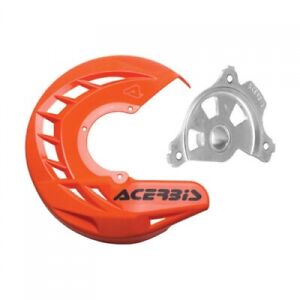 Acerbis X-Brake Front Disc Cover with Mounting Kit Orange 1654800018 for
