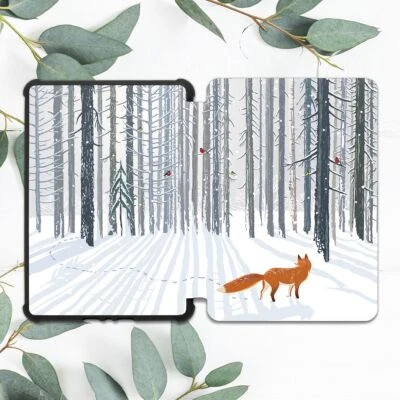 Winter Forest Nature Fox Snow Case For All-new Kindle 10th Gen Kindle Paperwhite - Image 1 of 2