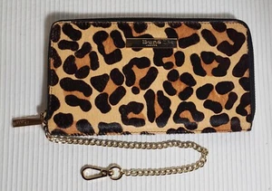 Dune London Kalbshaar Leder Leopardenmuster Kalbsleder Geldbörse Neu  - Bild 1 von 11