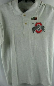 Nike Ohio State Buckeyes Shirt Erwachsene Unisex XS NCAA lizenziert grau Poloshirt - Bild 1 von 6