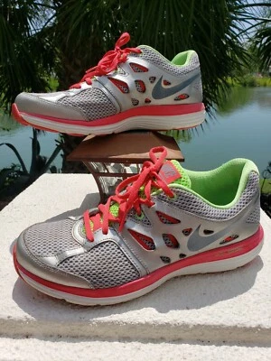 EUC Nike Womens Athletic Sneaker Dual Fusion Lite Size 9.5 Multicolor   — 第 1/4 张图片