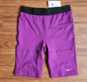 Nike Swoosh Trax Cycling Shorts (Purple) - Medium - New ~ DX0057 505 - BD - Picture 1 of 5