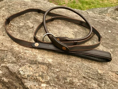 The ORIGINAL RuffGrip® 6' x 3/4" SLIP LEAD Dog Leash w/Padded Handle I BRN - Image 1 of 3