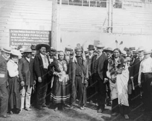 Congreso Indio General Milles 1900s 8x10 reimpresión de foto antigua - Imagen 1 de 1