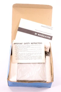 Archer RF Modulator 15-1273A Coaxial Cable To RCA Jack Converter Box Video NOS - Picture 1 of 4