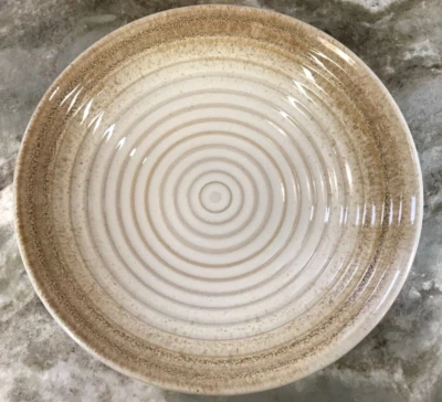 Large Pasta Bowls Talia Amber By Sango. Pretty. 9.5 x 2. Set Of 2. New. - Image 1 of 4