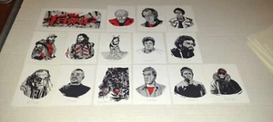 Tyler Stout The Thing Complete Set of 15 hanbill screenprints Horror rare - Picture 1 of 1