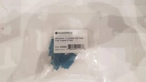 Monoprice 35996 LC Simplex einteiliger Glasfaseradapter (6er-Pack) Kostenloser Versand - Bild 1 von 2