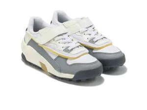 Onitsuka Tiger ADMIX RUNNER KIDS WHITE / SHEET ROCK Shoes Sneakers Japan New - Picture 1 of 9