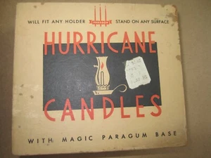 Vintage Box gelbe Windlicht Kerzen mit magischem Paragum Sockel - ein Dutzend - Bild 1 von 8