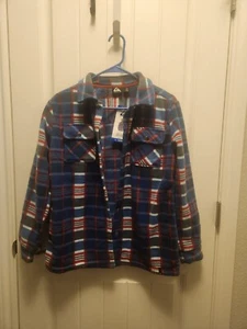 Quiksilver Youth Fleece Jacket Boys L(14/16) - Picture 1 of 4