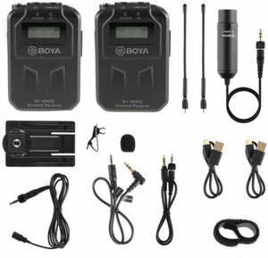 Boya UHF Duo Lavalier Microfoon Draadloos BY-WM6S (350375) - Imagen 1 de 14