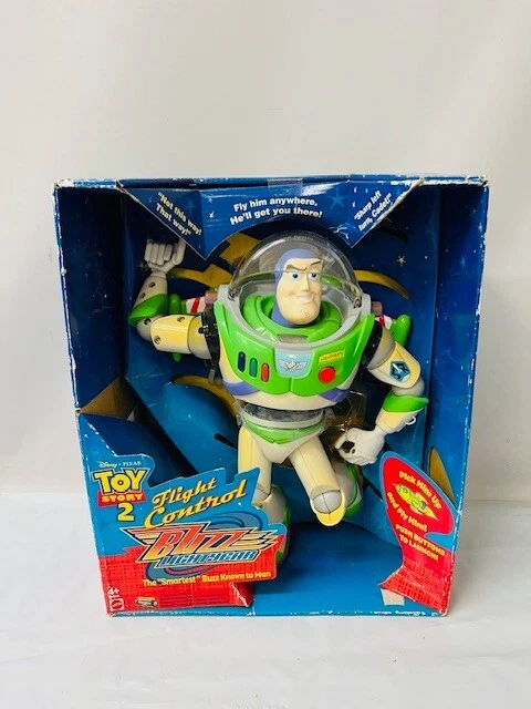 Mattel Toy Story 2 1999 control de vuelo Buzz Lightyear - caja dañada Foto 1 de 3