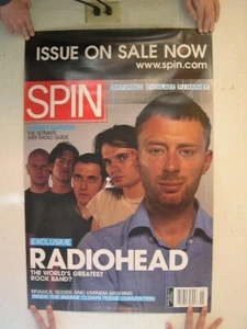 Radiohead Poster Spin Cover - Picture 1 of 1
