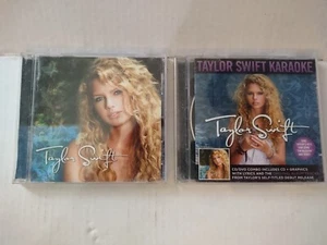 2 Taylor Swift: Debut Self Titled (CD, 2006) Taylor Swift & Taylor Swift Karaoke - Picture 1 of 16