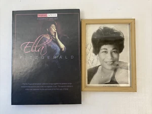 Ella Fitzgerald Signed Autographed 5x7 Photograph & 4 Disc Set - Picture 1 of 16