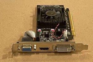 NVIDIA GeForce GT 610 Computer Graphics Cards 1 GB Memory for PCI Express 2.0 x1 - Picture 1 of 6