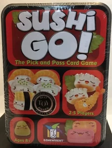 Sushi Go! The Pick and Pass Card Game Loads of Fun Sealed 2014 by Gamewright - Bild 1 von 7