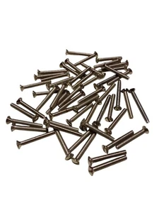 electrical socket screws m3.5 X 25mm 2pack nickel plated - Picture 1 of 1