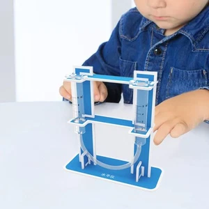 DIY Level Meter Toy Physics Experiment Paper Material Educational Toy DIY - Picture 1 of 7