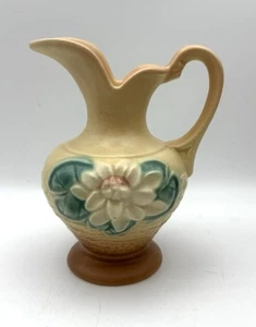 Pitcher Flower Pot Hull Art POTTERY WATER LILY 5-1/2" - Picture 1 of 8