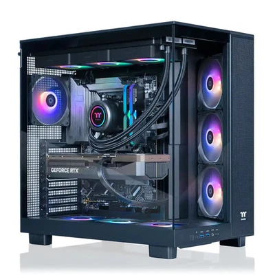 Desktop para jogos Thermaltake LCGS View 9590-380XL (AMD Ryzen 9 9950X3D, RTX 5090)  - Imagem 1 de 3