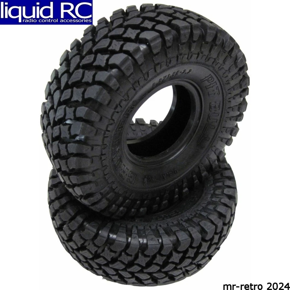 Pit Bull RC Pb9008nk 2.2 Growler At/extra Scale Tires With Pap Rubber Technology