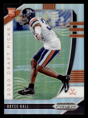 2020 Panini Prizm Draft Picks Bryce Hall #170 Silver RC DPK Virginia Cavaliers - Image 1 of 2
