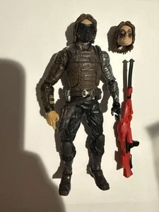 Marvel Legends Winter Soldier Captain America Mandroid BAF Wave 100% Complete - Imagen 1 de 6