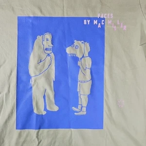 Maglietta Mac Miller Faces Med 2014 Mixtape Album Rap Tee Rara Hip Hop Streetwear - Foto 1 di 8