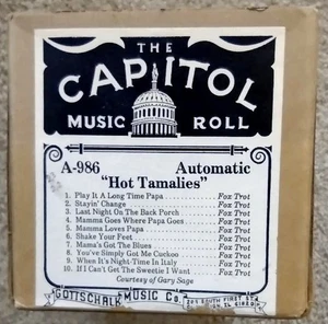 Nickelodeon A-Roll A-986 Recut Capitol Roll - Hot Tamalies - Picture 1 of 1