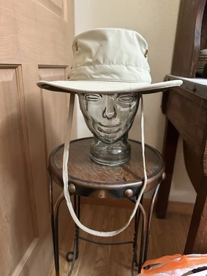 Tilley 7 1/2 LT3 Flotante Ligero Nylon Clásico Vagabundo Sombrero Natural Canadá Foto 1 de 4