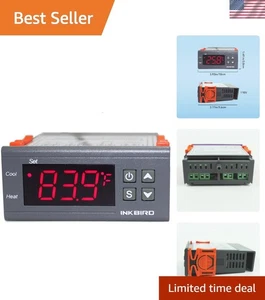 Digitaler zweistufiger Temperaturregler für präzises Heizen & Kühlen - 110V - Bild 1 von 10