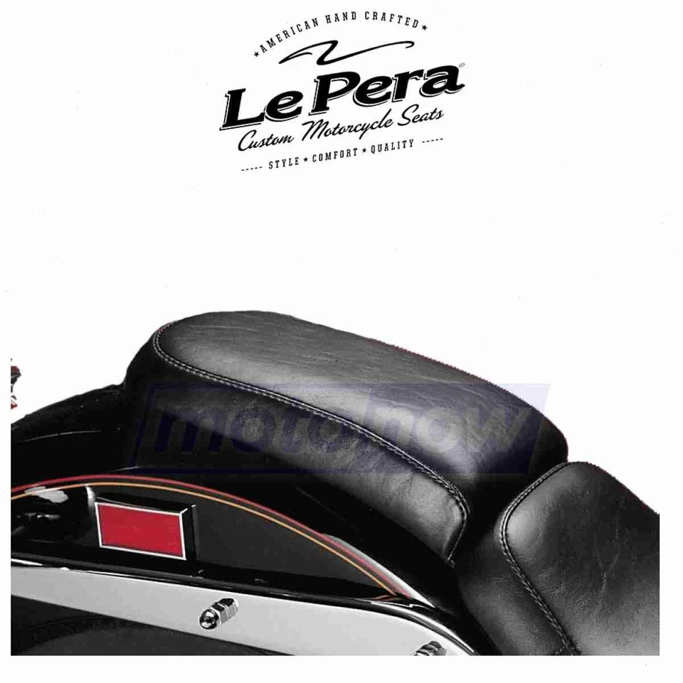 Le Pera Bare Bones Smooth Pillion Pad with Biker Gel for 2000-2005 Harley kd Foto 1 de 4