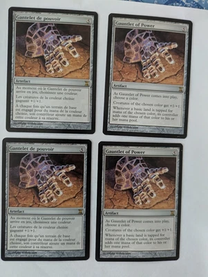 4 Gauntlets of Power Time Spiral MTG NM Free shipping with tracking - Image 1 of 2