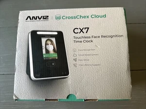Reloj de tiempo de reconocimiento facial sin contacto ANVIZ CX7 para pequeñas empresas - Imagen 1 de 7
