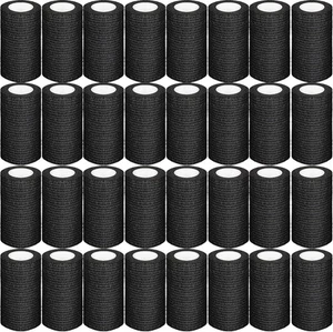 54er Pack Schwarz Selbstklebende Bandage Verpackung Großpackung 4 Zoll x 5 Yards Kohäsive Bandage, - Bild 1 von 7