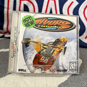 Midway Hydro Thunder Sega Dreamcast E Boat Racing w/ Manual, Case Multiplayer