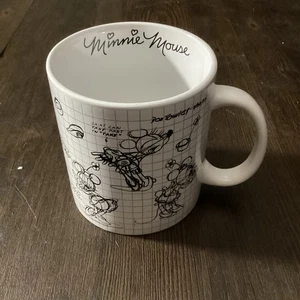 Disney-Sketchbook Minnie Mouse 20 Unzen übergroßer Kaffeebecher/Tasse - Bild 1 von 6
